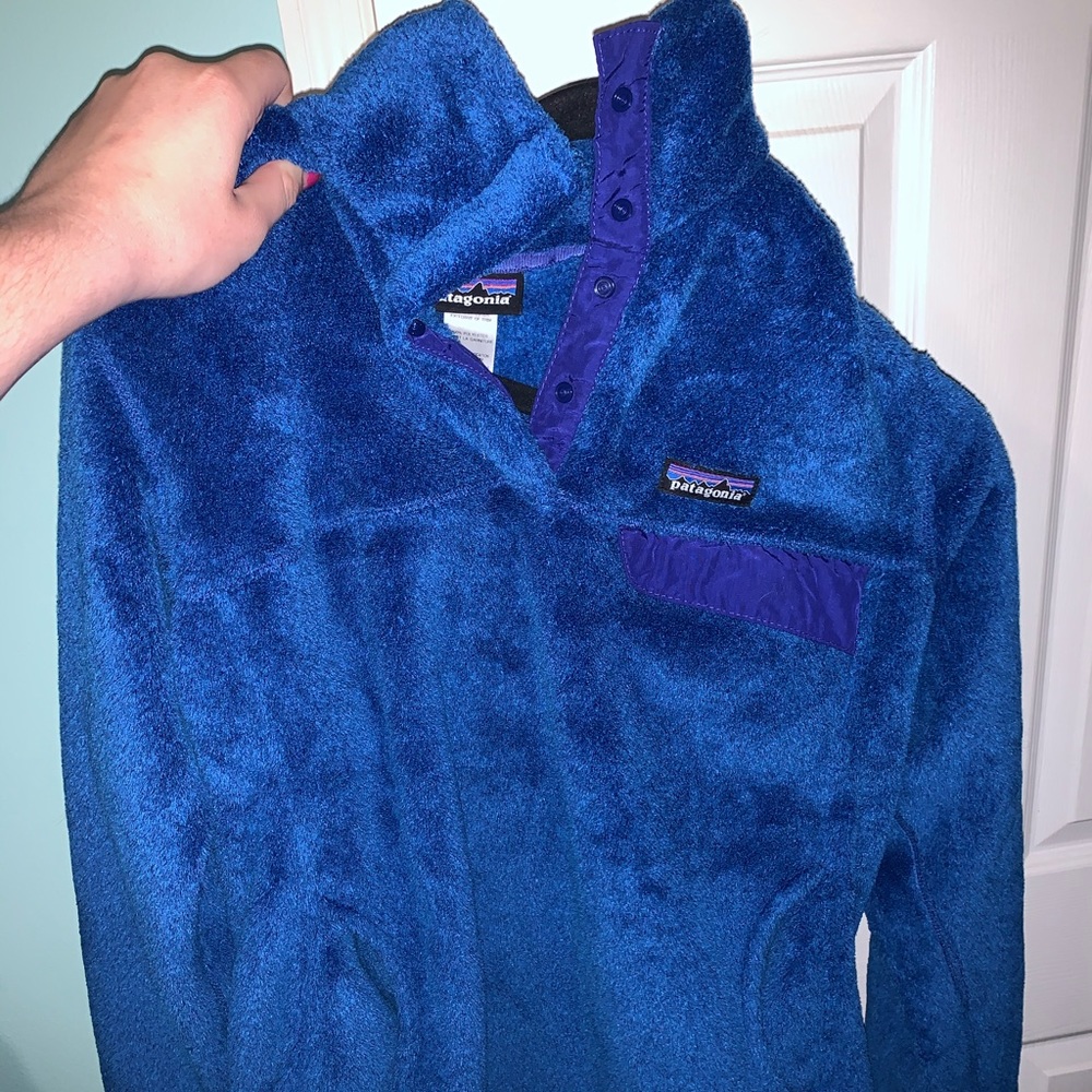 Blue Patagonia Pullover Women’s Large